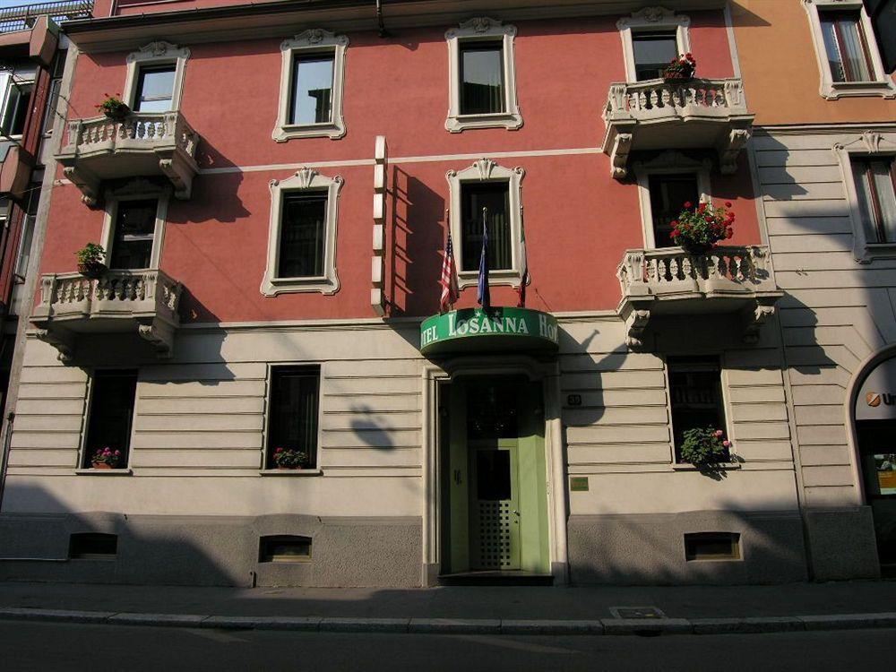 Hotel Losanna Milán Exterior foto
